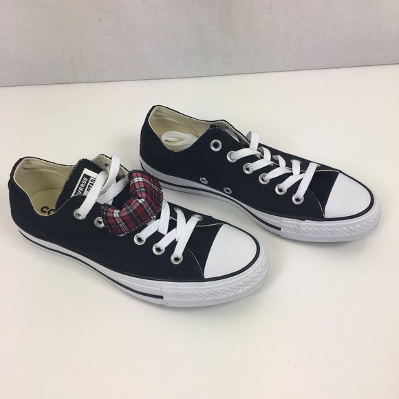 Converse CTAS Double Tongue Oxford Sneakers Plaid - Picture 4 of 4